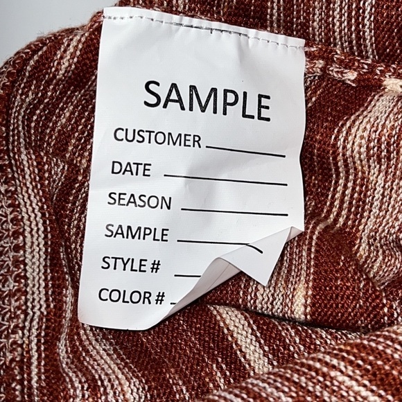 FOR LOVE and Lemons Brown High Rise Swimwear / Sleepwear shorts size Small - Picture 9 of 12